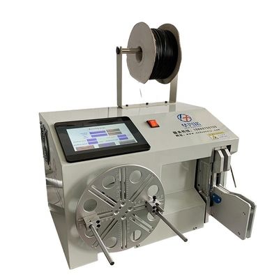 Verstelbare vermogensplatte elektrische draadkabelwinder voor handmatige en automatische spoelwinding