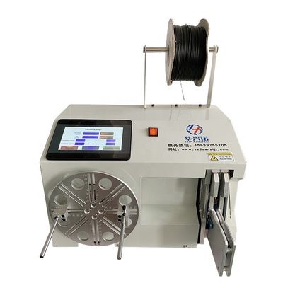 Handmatige automatische platte elektrische O-vormige wikkelmachine voor het vastmaken van banden 18-45 mm