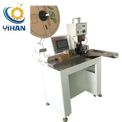 Automatische 22AWG 2P 4P 6P 8P 10P 12P 20Pin Flat Ribbon Cable Terminal Crimping Machine