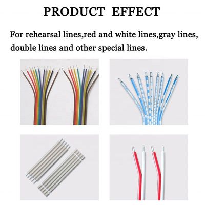 Automatische 22AWG 2P 4P 6P 8P 10P 12P 20Pin Flat Ribbon Cable Terminal Crimping Machine