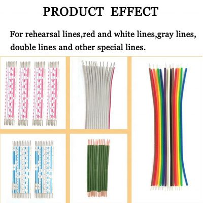 Automatische 22AWG 2P 4P 6P 8P 10P 12P 20Pin Flat Ribbon Cable Terminal Crimping Machine
