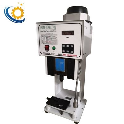 AC220V 50HZ Koperen kabeldraad terminal connector Crimping Press Machine 30KN Capaciteit