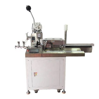 Automatisch Kabeldraad Snijden Stripping Twisting Tinning Terminal Crimping Machine YH-10 NT