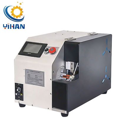 900 1200pcs/h Draadgordel End Wrapping Koperen folie machine voor USB kabels Bescherming