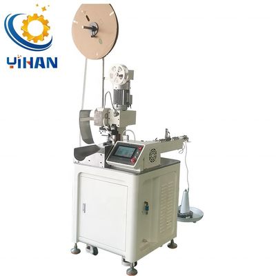 Volledig geautomatiseerde draad snijband crimp machine voor hoge productiviteit 4500-6500PCS/H