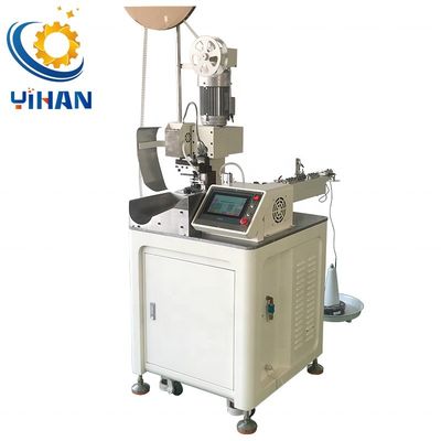 Volledig geautomatiseerde draad snijband crimp machine voor hoge productiviteit 4500-6500PCS/H