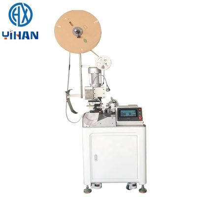 Multifunctioneel tangentieel drukken en schillen Automatische enkelkopterminalcrimpmachine