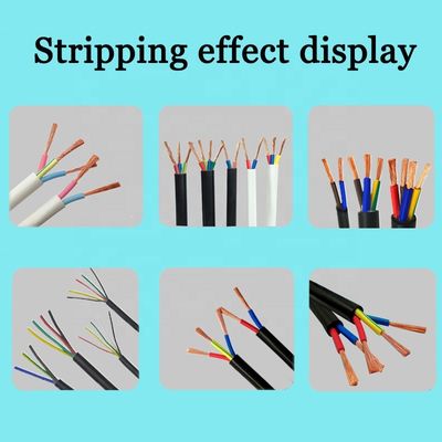 Grote vierkantkabellijnen stripper voor 220V multi-core gas-elektrische draad kabel strippen