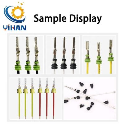 1,5-10 mm striplengte automatische draadafdichting waterdichte plug-insert krimpmachine
