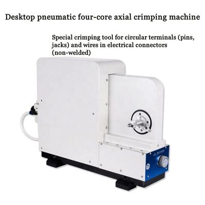 75 kg pneumatische terminalcrimpmachine voor koperen luchtvaartterminals met een oppervlakte van 2-35 mm