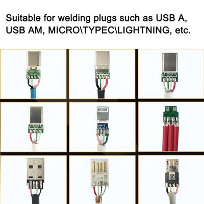 1100*600*1100mm Automatische USB-aansluitingslaadkabel soldeermachine voor datalijn