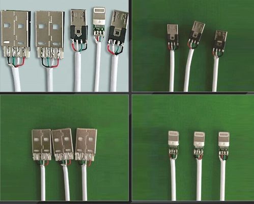 1100*600*1100mm Automatische USB-aansluitingslaadkabel soldeermachine voor datalijn