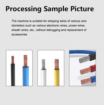 400*370*200mm Stripper voor Multi-Core Draad Pneumatische Peeling Machine SEO Friendly