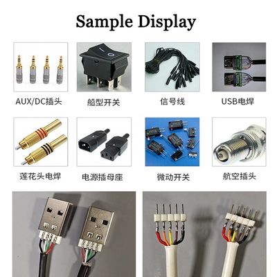 Soldeermachine YH-6520 Automatische mobiele opladerkabel USB Type C Data kabel maken machine voor iPhone