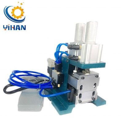 YH-3F Multi-Core Draad Stripping Twisting Peeling Machine met Stripping Length 3-25mm