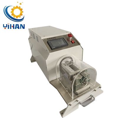 Luchtdruk 0,5-0,7Mpa Draaddraad roterende lemma Automatische strippemachine voor coaxkabel