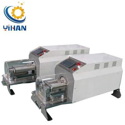Luchtdruk 0,5-0,7Mpa Draaddraad roterende lemma Automatische strippemachine voor coaxkabel