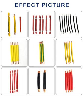 Strip Cable Machine met grote snijlengte 1mm-99999.99mm Draad buitendiameter 1.5-5MM