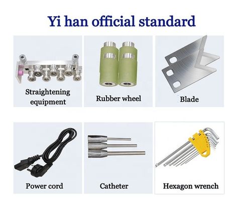 YH-800-H06 Multicore Slijmdraad Snijmachine Stripping voor draad OD Binnen 6 mm