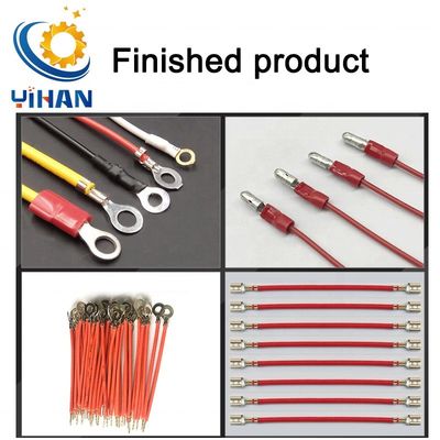 2T Auto Vibrate Plate Feeding Single Grain Pre-geïsoleerde Terminal Ferrule Crimping Machine