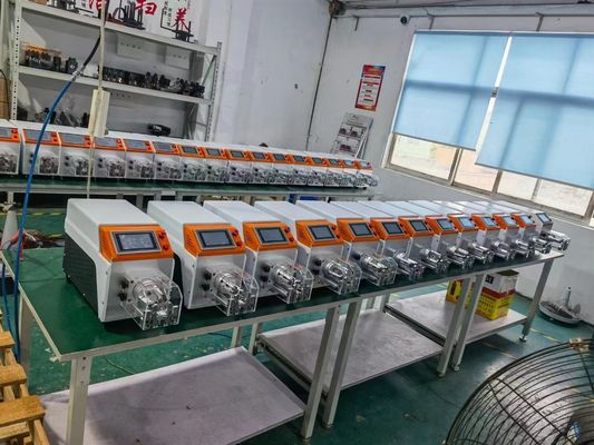 Multilayer RF/RG Coaxkabel Rotary Stripping Peeling Machine Draadbereik 0,8-10 mm
