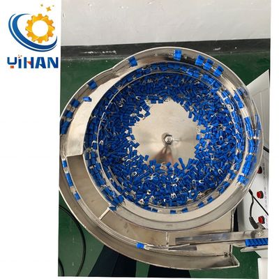 2T Auto Vibrate Plate Feeding Single Grain Pre-geïsoleerde Terminal Ferrule Crimping Machine