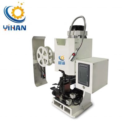 Automatische Cable Wire Terminal Crimping Machine met 0,75 kW motorvermogen en 65 kg gewicht