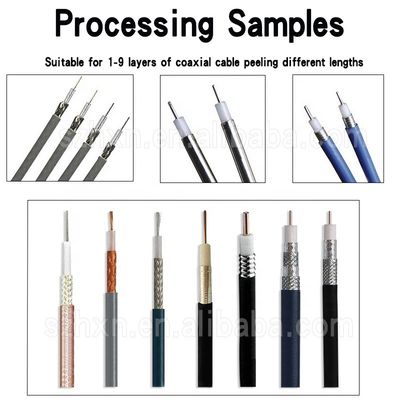 YH-8023D Precisie Coaxiale Kabel Draad Peeling Machine Strippen Machine Jumper Kabel
