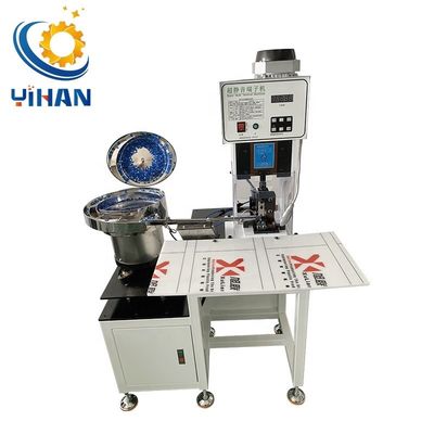 Precise Single Terminal Crimping Machine met automatische voeding en motorvermogen van 0,75 kW/h