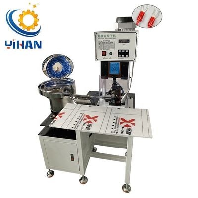 Precise Single Terminal Crimping Machine met automatische voeding en motorvermogen van 0,75 kW/h