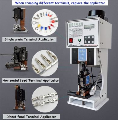 Mini-Fit Jr Terminal 2.8 Spring Terminal Crimping Machine met Online After-Sales Help
