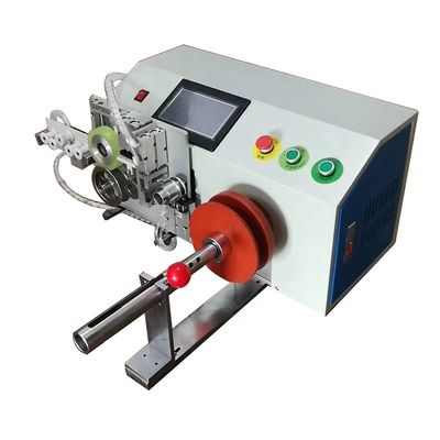 Niet-standaard ronde buitendiameter Desktop type Automatische meter Snijdraad Wikkelmachine