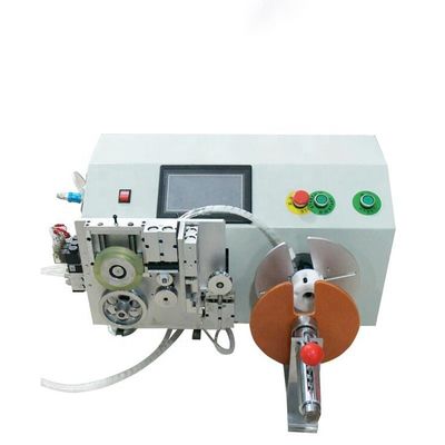 Niet-standaard ronde buitendiameter Desktop type Automatische meter Snijdraad Wikkelmachine