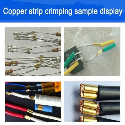 Joint Silent Electric Mute Koperen Gordel Crimp Machine voor 50kg Belasting en 2,0mm Strip