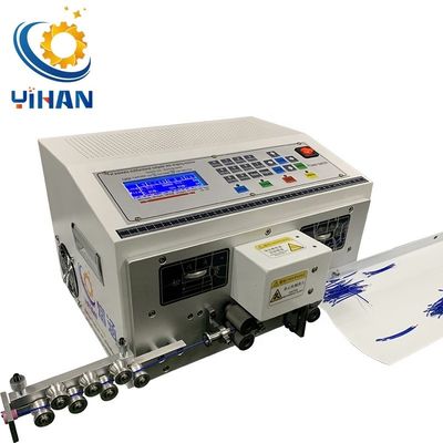 Aanpasbare draadband YH-16A Kabelproductieapparatuur voor het snijden en aftrekken