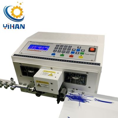 Aanpasbare draadband YH-16A Kabelproductieapparatuur voor het snijden en aftrekken