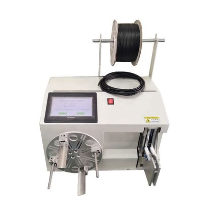 Elektrische motor koperdraad spoel Wikkeling en bindmachine rond de cirkel diameter