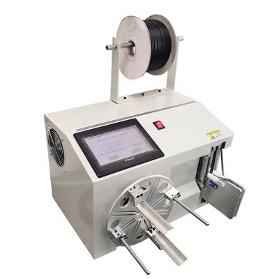 Elektrische motor koperdraad spoel Wikkeling en bindmachine rond de cirkel diameter