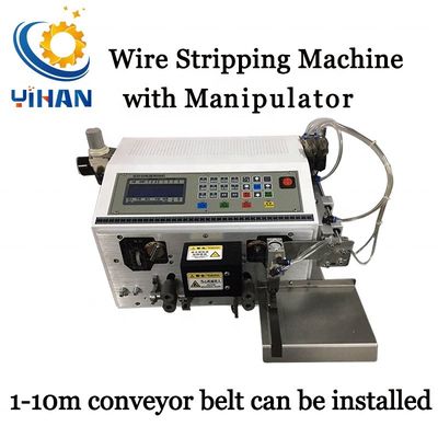 Online ondersteuning 160mm breedte automatische draad snijden strippen terminal crimping machine