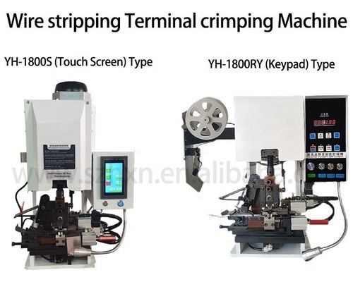 Multi-core kabel stripping en crimping machine met touchscreen terminal YH-2000S