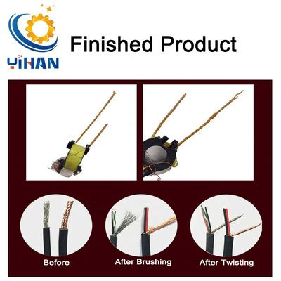 YH-N100 Shielded Wire Twisting Machine Cable Twister voor 5-60mm Twisted Wire Length