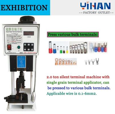 44 kg elektrische supermute draad terminal applicator terminal crimping machine voor terminals en draden