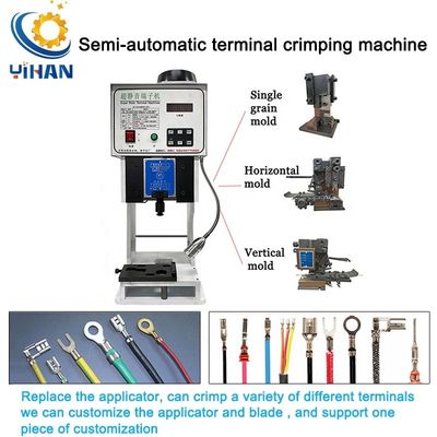44 kg elektrische supermute draad terminal applicator terminal crimping machine voor terminals en draden