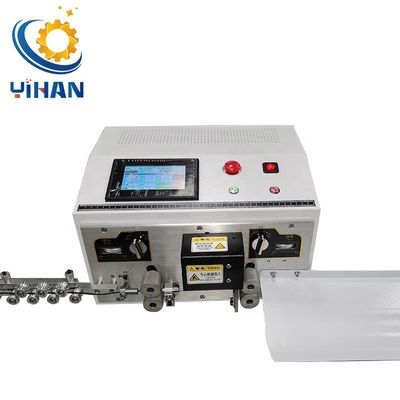 Touch Screen Draad Snijbandmachine voor het snijden en strippen 1-5 mm Draad Buitendiachter