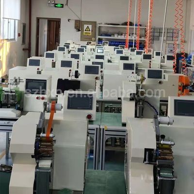 Multifunctionele bandbreedte 15-45 mm Elektrische draad Continuous PVC Tape Winding Machine