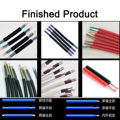 Flat Sheathed Wire Stripping Cutting Machine YH-900-H06 voor Multi-Core Harness Cable