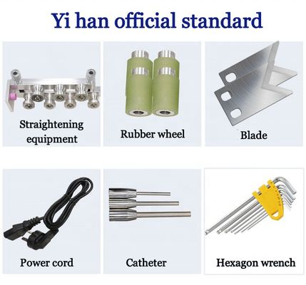 Flat Sheathed Wire Stripping Cutting Machine YH-900-H06 voor Multi-Core Harness Cable