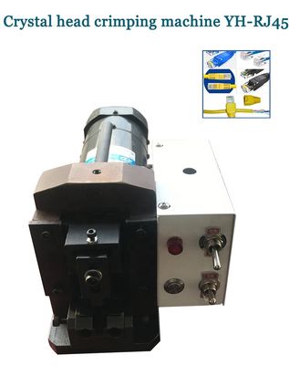 RJ45 Modulaire Plug Crimping Machine 0,5T Crimping Capacity Toepasselijk bereik 2P2C-8P8C