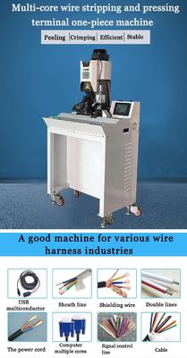 Machines voor het aftrekken van kabels en het krimpen van kabels voor 290*350*660 kabels