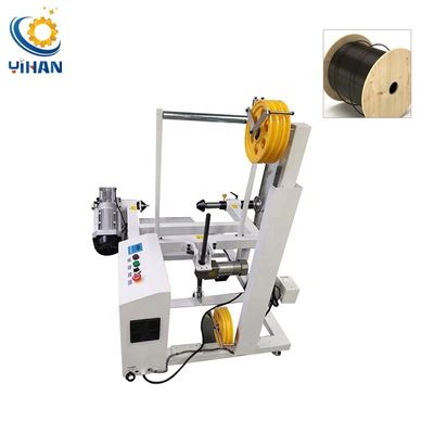 300 kg Max Loading Cable Draad Pay-off Machine met draadvoerder en 700MM Rail Travel